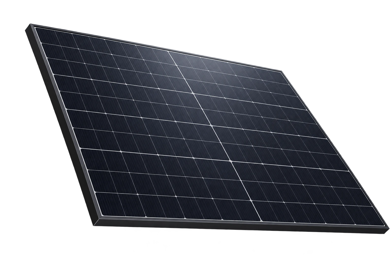 低反射太陽光パネルのイメージ。実際の製品外観とは異なります