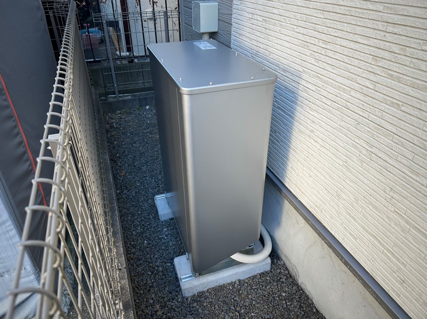 住宅に設置された家庭用蓄電池