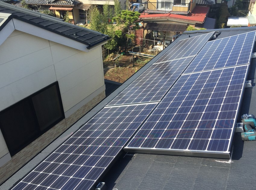 江戸川区の太陽光・蓄電池施工事例